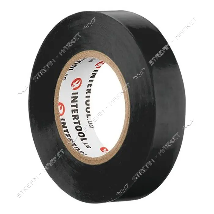 Изолента ПВХ Intertool IT-0021 17х0.15мм 20м черная                                                 