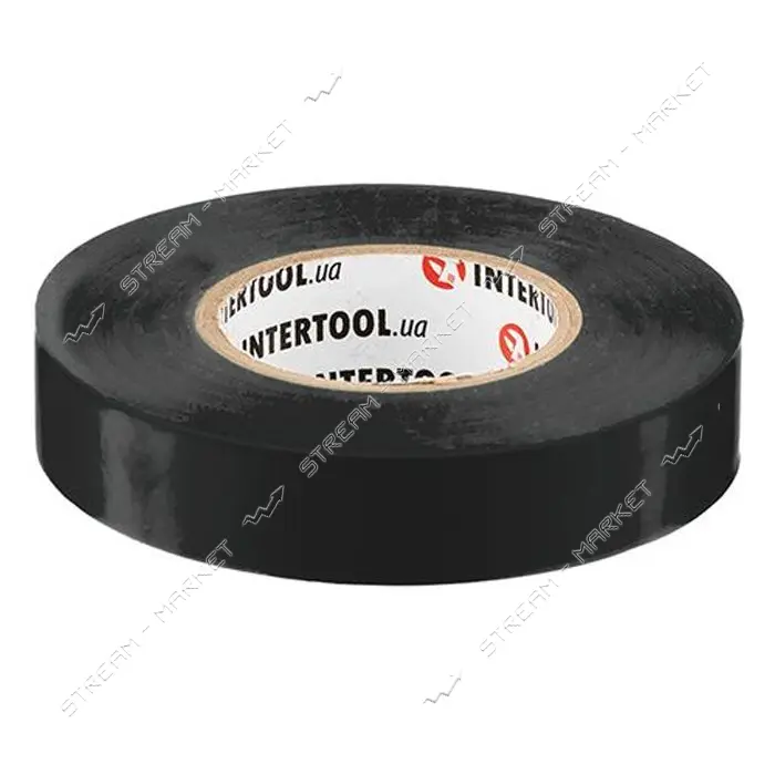 Изолента ПВХ Intertool IT-0026 17х0.15мм 25м черная