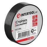 Изолента ПВХ Intertool IT-0016 17х0.15мм 15м черная