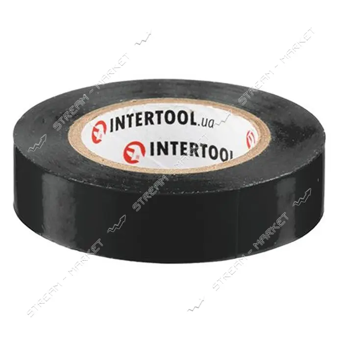 Изолента ПВХ Intertool IT-0016 17х0.15мм 15м черная