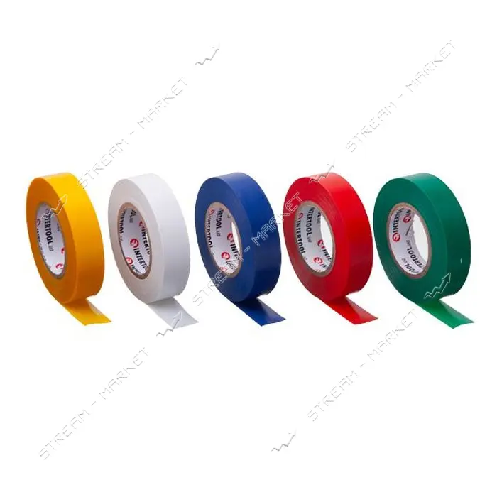 Изолента ПВХ Intertool IT-0024 17х0.15мм 20м ассорти                                                