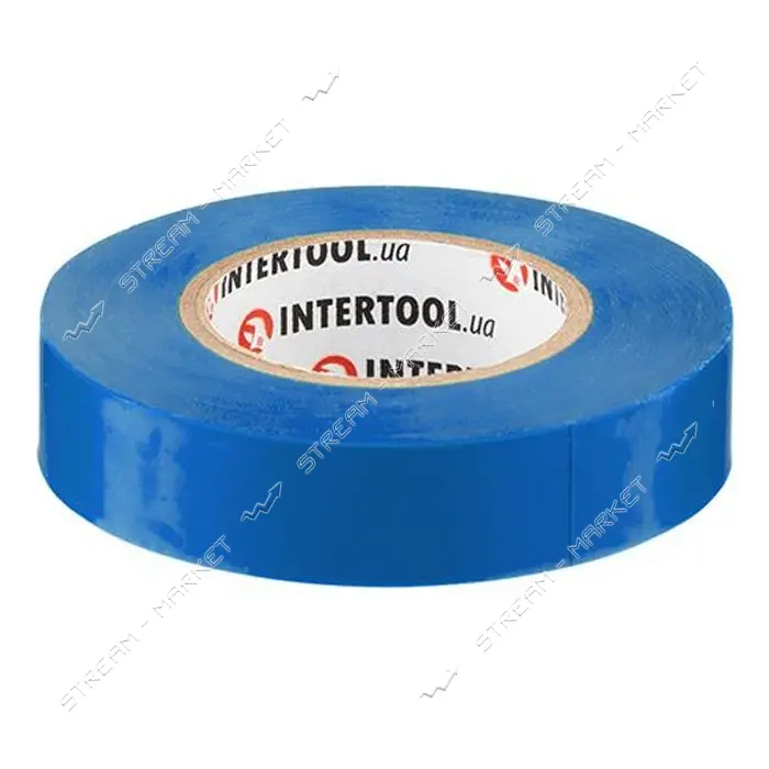 Изолента ПВХ Intertool IT-0020 17х0.15мм 20м синяя