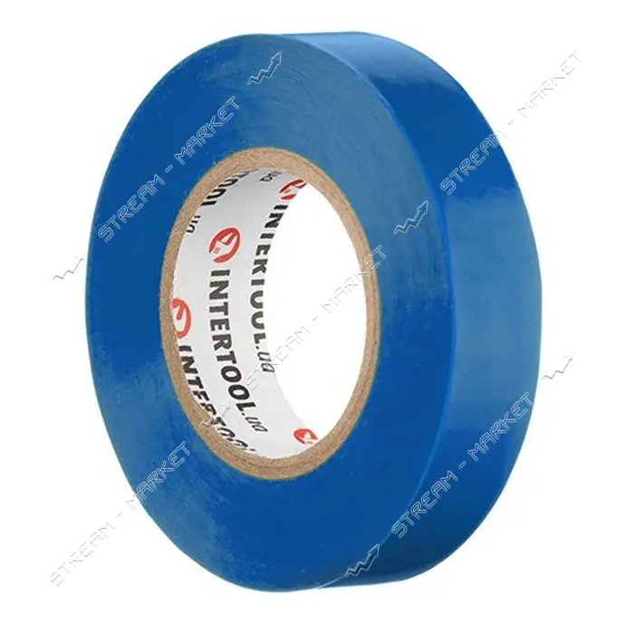 Изолента ПВХ Intertool IT-0020 17х0.15мм 20м синяя