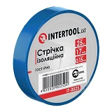Изолента ПВХ Intertool IT-0025 17х0.15мм 25м синяя                                                  