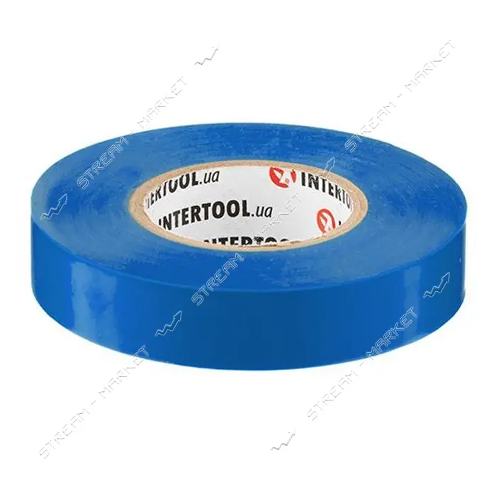Изолента ПВХ Intertool IT-0025 17х0.15мм 25м синяя                                                  