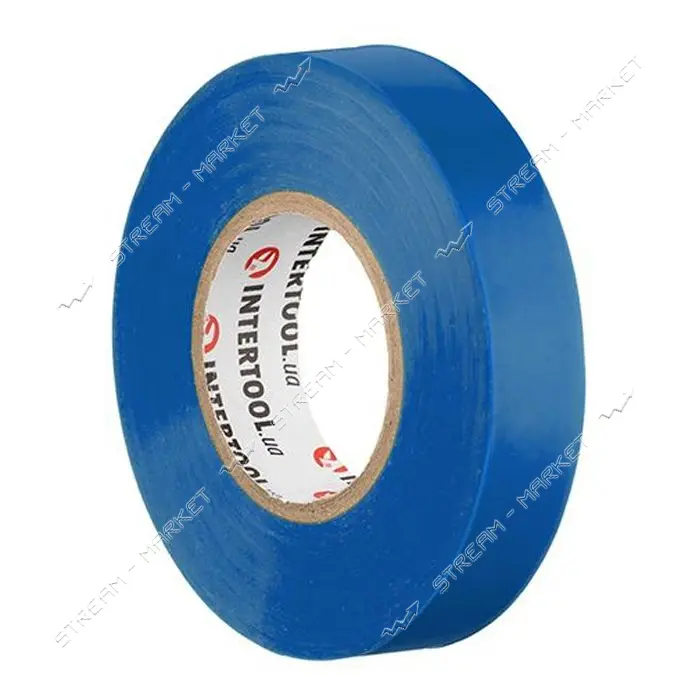 Изолента ПВХ Intertool IT-0025 17х0.15мм 25м синяя                                                  