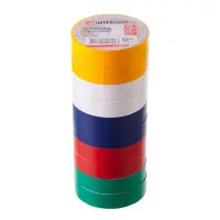Изолента ПВХ Intertool IT-0019 17х0.15мм 15м ассорти                                                