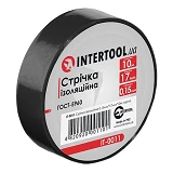 Изолента ПВХ Intertool IT-0011 17х0.15мм 10м черная                                                 
