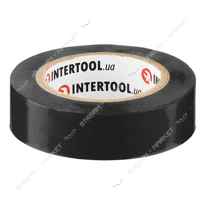 Изолента ПВХ Intertool IT-0011 17х0.15мм 10м черная                                                 