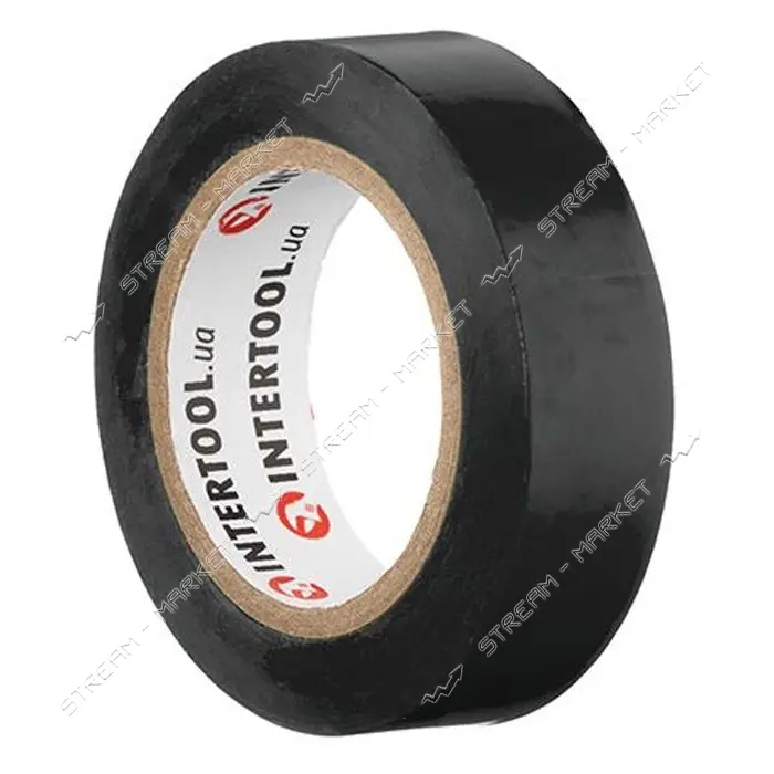 Изолента ПВХ Intertool IT-0011 17х0.15мм 10м черная                                                 