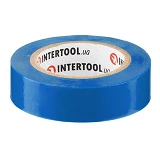 Изолента ПВХ Intertool IT-0010 17х0.15мм 10м синяя                                                  