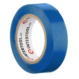 Изолента ПВХ Intertool IT-0010 17х0.15мм 10м синяя                                                  