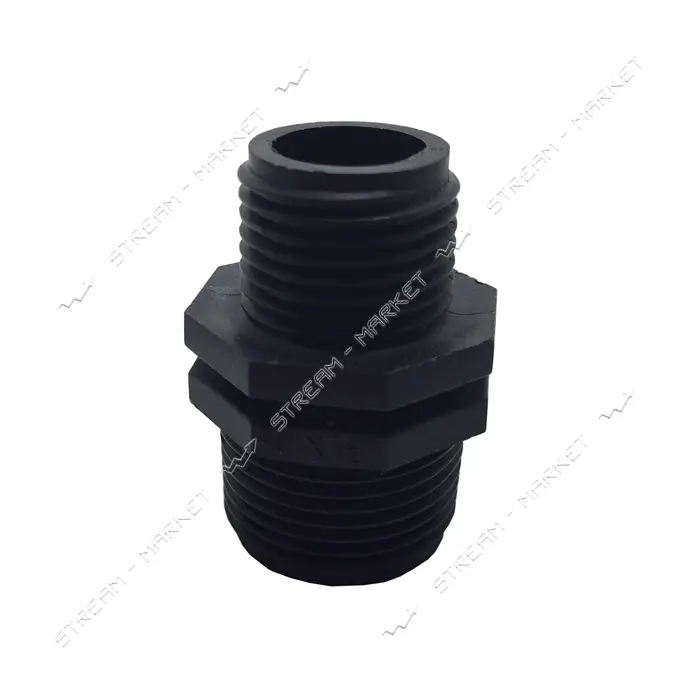 Адаптер-ниппель Aquapulse AP 1032 с наружной резьбой 1/2" 3/4"                                      
