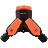 Адаптер тройник Aquapulse 1019 с двумя запорными кранами 1x3/4"