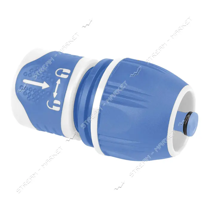 Коннектор Aquapulse Stop AS 107 с противоскользящим покрытием 3/4"-5/8-1/2"                         