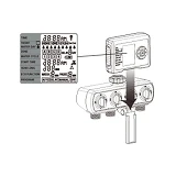 Программируемый электронный таймер Aquapulse 4013 4-х зонный                                        