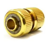 Коннектор для шланга 1/2" QC-01 латунь