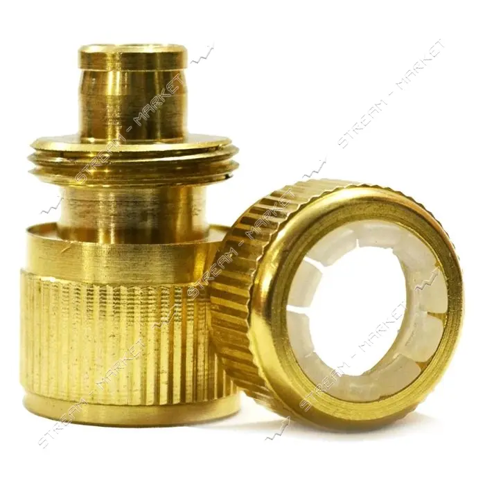 Конектор для шлангу 1/2" QC-01 латунь                                                               