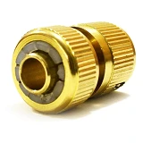 Коннектор для шланга 3/4" QC-02 латунь