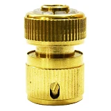 Коннектор для шланга 3/4" QC-02 латунь