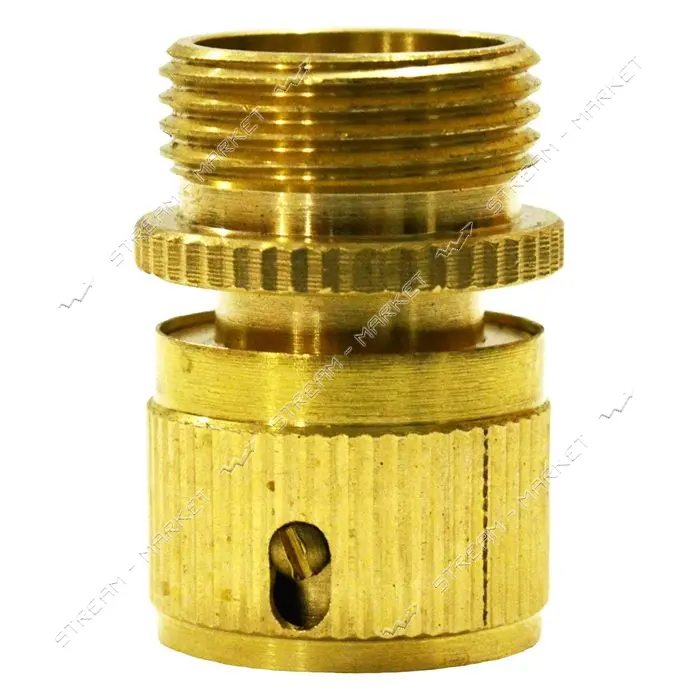 Коннектор 3/4"Н QC-04 наружная резьба латунь