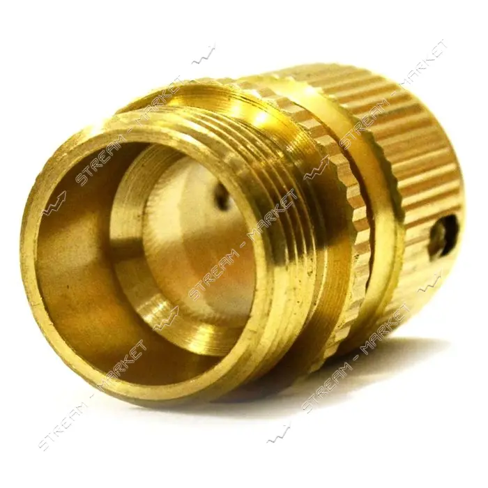 Коннектор 3/4"Н QC-04 наружная резьба латунь