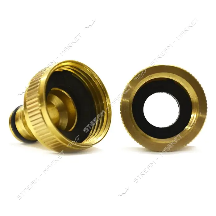 Адаптер универсальный 1/2"Вх3/4"В QC-06 латунь