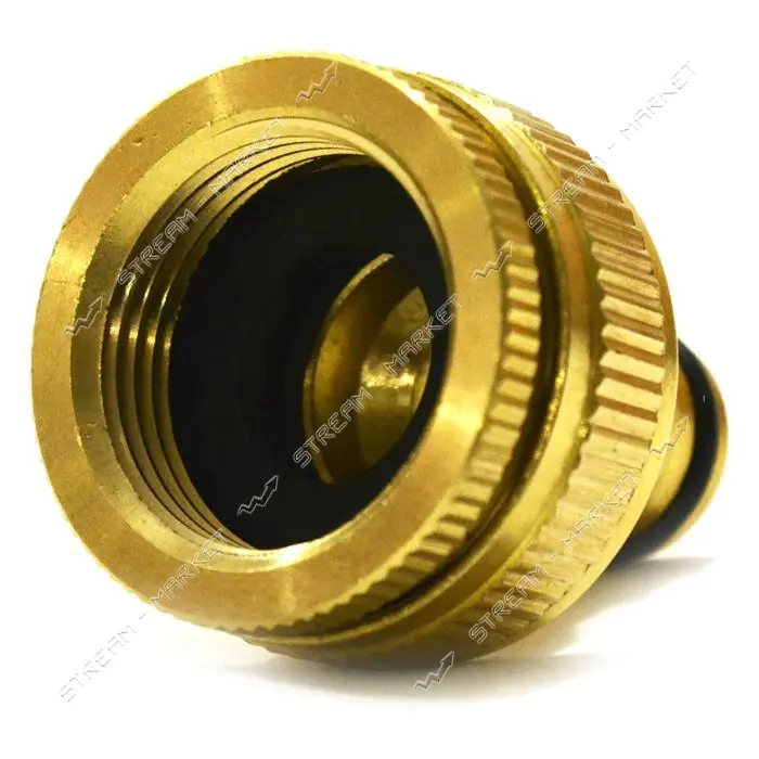 Адаптер универсальный 1/2"Вх3/4"В QC-06 латунь