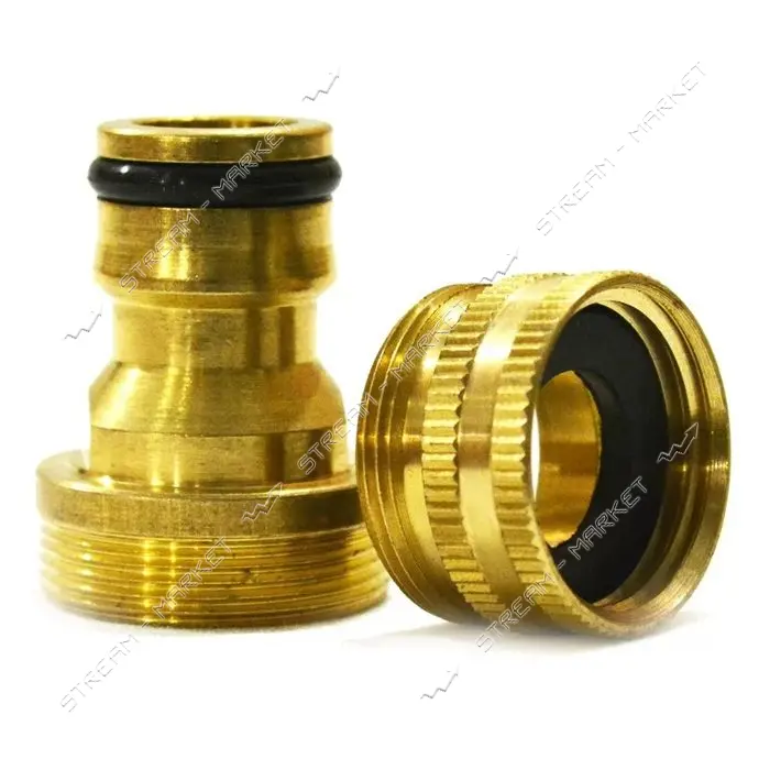 Адаптер универсальный М22 ВНх1/2"В QC-08 латунь                                                     