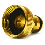 Адаптер 3/4"В QC-10 латунь                                                                          