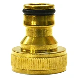 Адаптер 3/4"В QC-10 латунь                                                                          