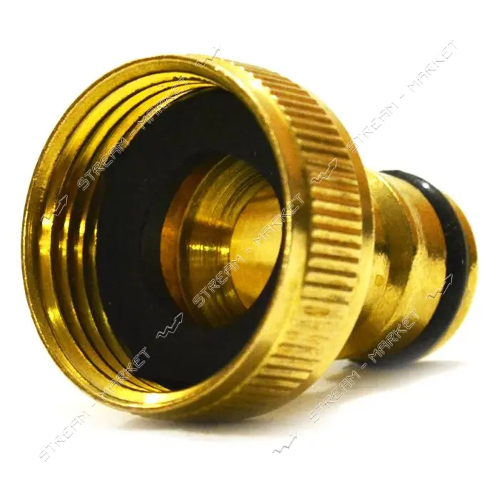 Адаптер 3/4"В QC-10 латунь                                                                          