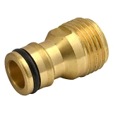 Адаптер 1/2"Н QC-13 латунь                                                                          