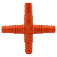 Разветвитель воды крест 1/2"-5/8" Харьков SLD 048                                                   