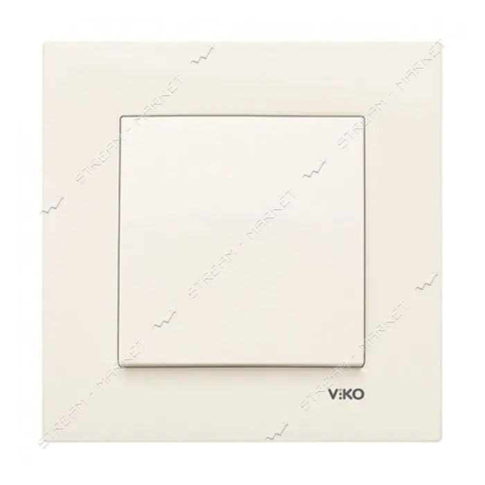 Выключатель Viko Karre 0101 крем