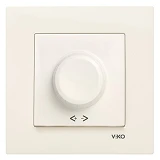 Диммер Viko Karre 0120 600w крем                                                                    