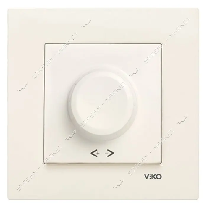 Диммер Viko Karre 0120 600w крем                                                                    