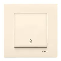 Выключатель проходной  Viko Karre 0104 крем                                                         