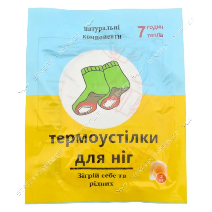 Термостелька для пальцев ног Китай