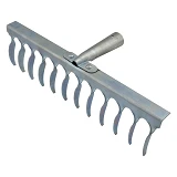 Грабли оцинкованные 12 зубов длина 40см высший сорт