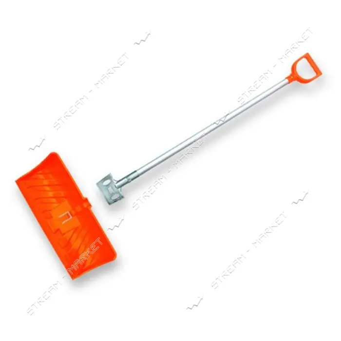 Лопата-плуг Bradas КТ- CXG804-B для снега Ice Chopper с алюминиевым профилем 140х61см               