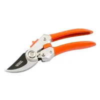 Секатор садовый Master-Tool 14-6123 ручки AL плюс PVC тефлоновое лезвие SK5 200мм                   
