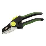 Секатор садовый Master-Tool 14-6124 ручки ABS плюс TPR тефлоновое лезвие Mn65 200мм                 