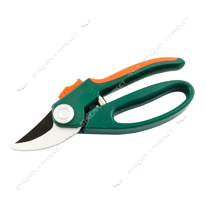Секатор садовый Master-Tool 14-6119 ручки ABS плюс TPR тефлоновое лезвие Mn65 200мм                 