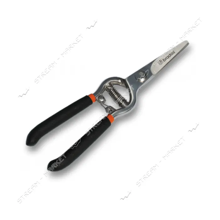 Секатор садовый прямой Bradas Carbon-Steel KT-RG1007 8" 200мм