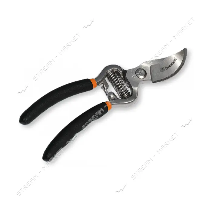 Секатор эргономический Bradas Carbon-Steel KT-RG1008 8.5" 215мм                                     