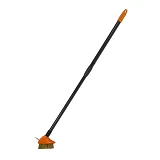 Щетка металлическая Bradas KT-CX17 с телескопическим черенком 80-140см