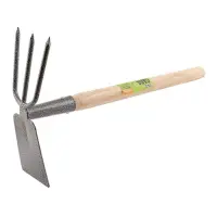 Тяпка Mastertool 14-6194 Нептун с удлиненной деревянной ручкой 380x190x70мм                         
