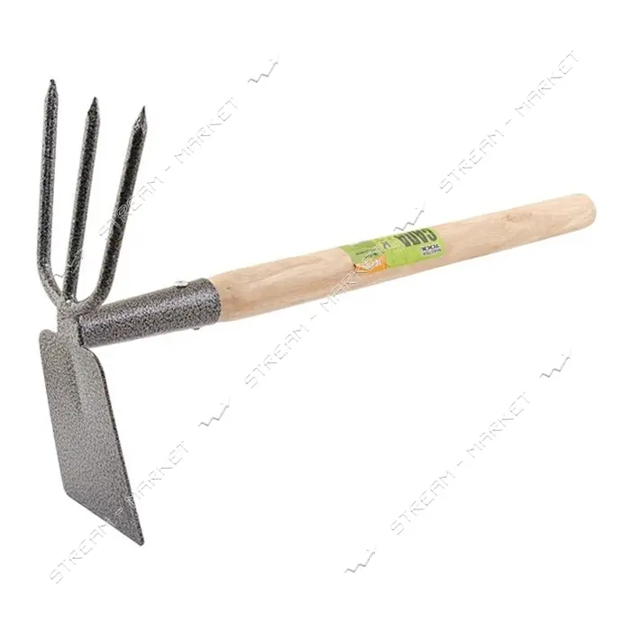 Тяпка Mastertool 14-6194 Нептун с удлиненной деревянной ручкой 380x190x70мм                         