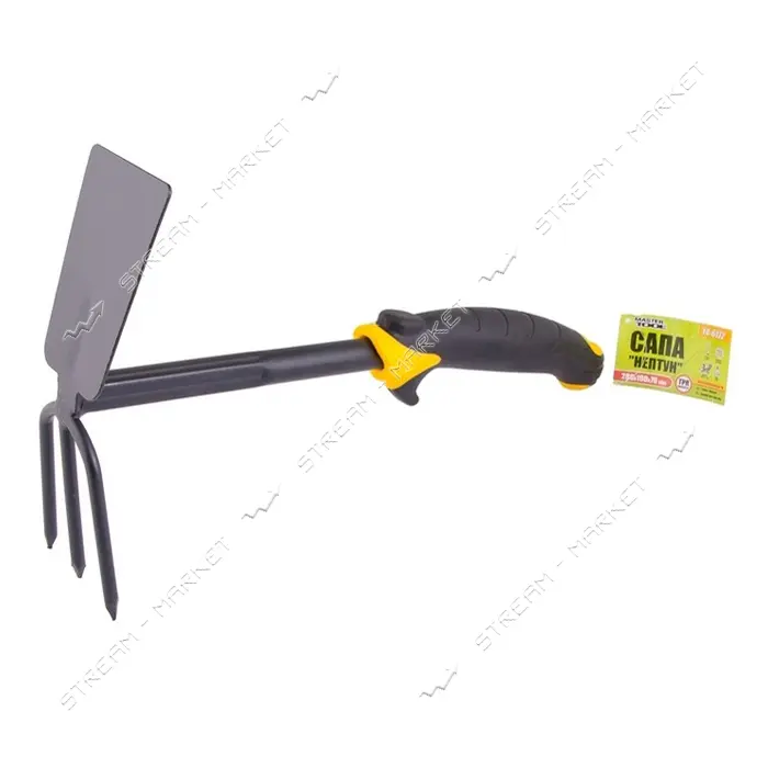 Тяпка Mastertool 14-6172 Нептун с пластиковой ручкой и TPR покрытием 280x190x70мм